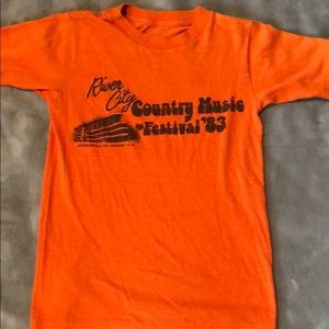 Vintage 1983 Country Music Fest tee